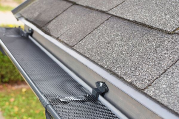 Covered Gutter Installation in Mebane