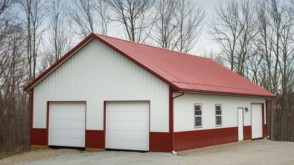 Barn Downspout Repair in Mebane