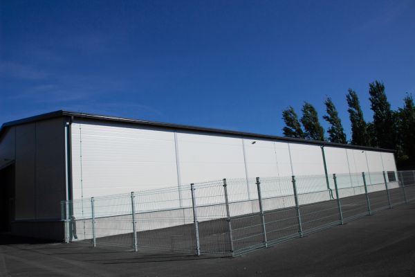 Warehouse Gutter Installation in Mebane