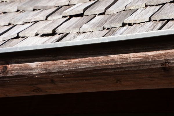 Wood Rain Gutter Installation in Mebane