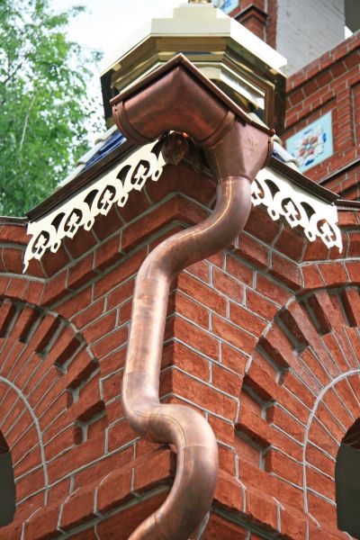 Church Downspout Installation in Mebane